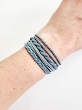Load image into Gallery viewer, Hair Tie Bracelet Sets - Colored Twists and Braids