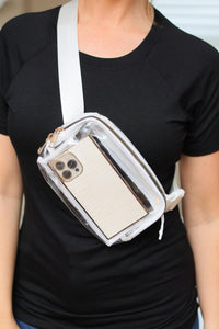 Clear Bag - White