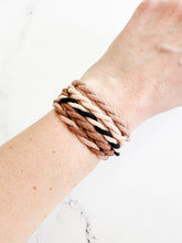 Load image into Gallery viewer, Hair Tie Bracelet Sets - Neutral Ropes