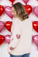 Load image into Gallery viewer, Sparkle Hearts Sweater